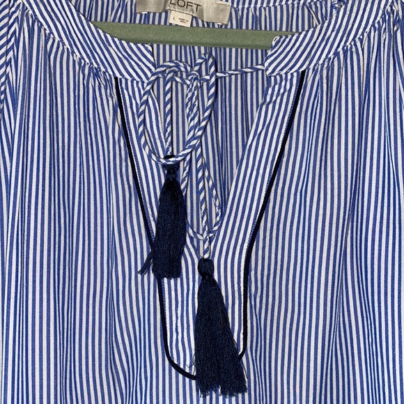 Blue and white stripe top - Picture 5 of 6